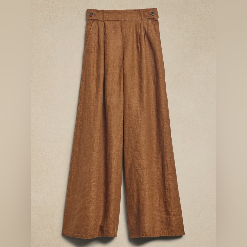Banana Republic Brown Wide-Leg Jumpsuit - Picture 4 of 4